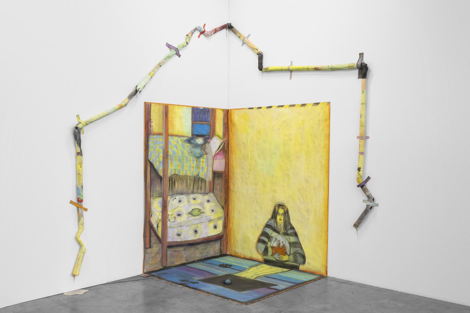 Sleeping on her stomach (2023), Swan (2023), Un nuovo serpeggiante percorso, (2023) Artissima November 3 – November 5 20…