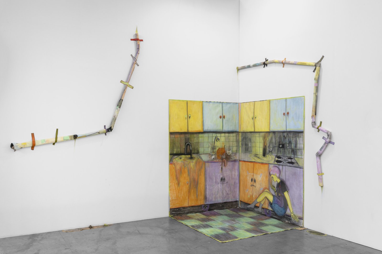 Sleeping on her stomach (2023), Swan (2023), Un nuovo serpeggiante percorso, (2023) Artissima November 3 – November 5 20…