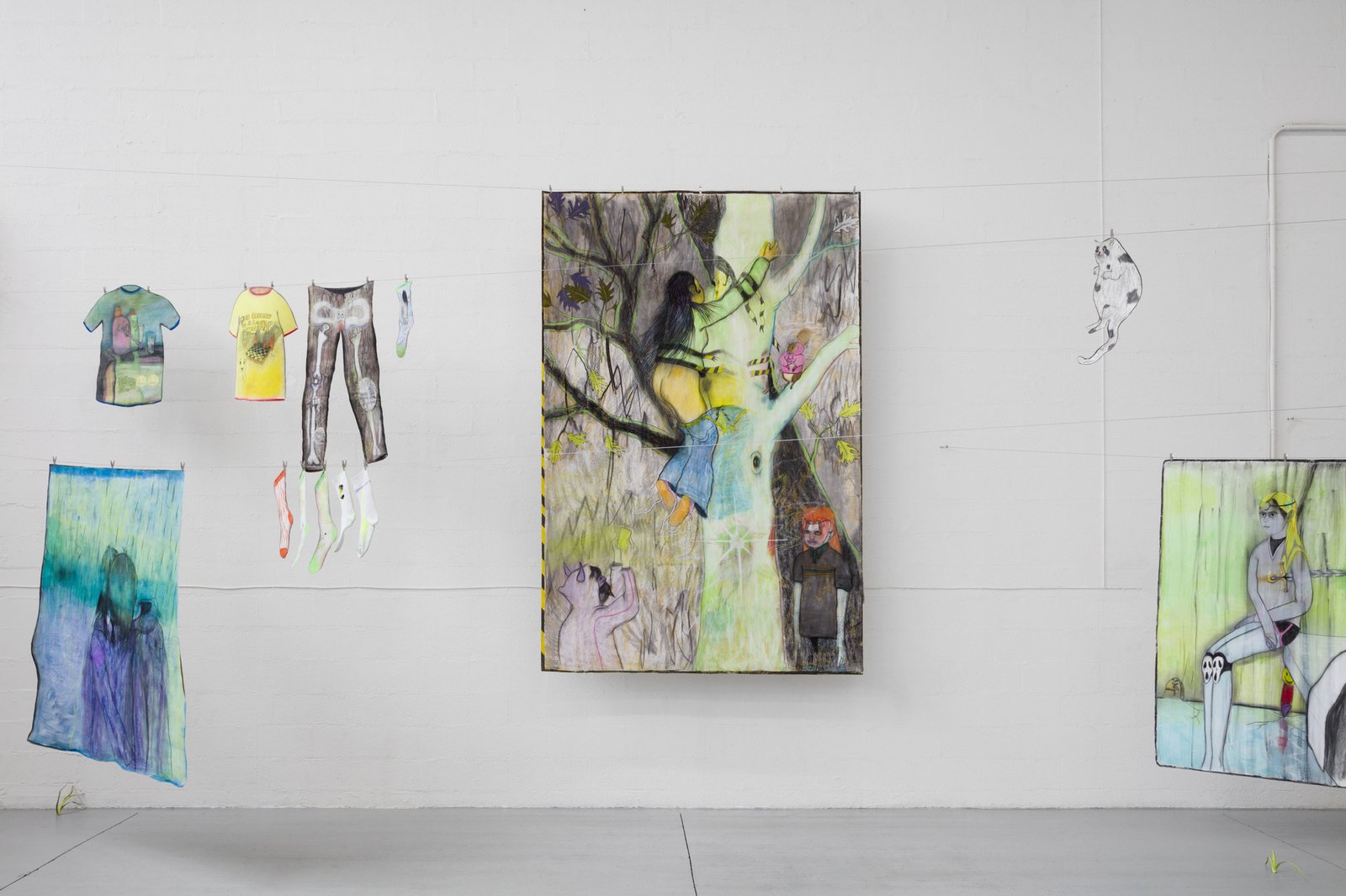 The Hoverers May 3 – June 28, 2025 Curated by Caterina Avataneo & La Tôlerie La Tôlerie, 10 rue de Bien Assis, 63100, Cl…